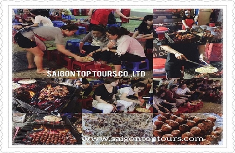 SAIGON BY NIGHT FOODIE TOUR - TOP SAIGON EVENING STREET FOOD TOUR