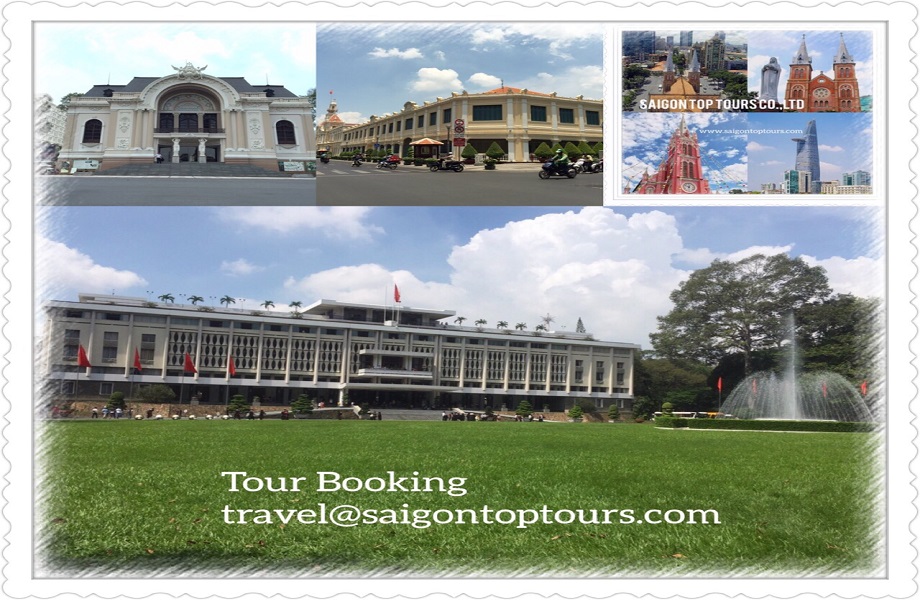 HO CHI MINH CITY TOP TOUR  FULL DAY - TOP SAIGON CITY HISTORICAL TOUR